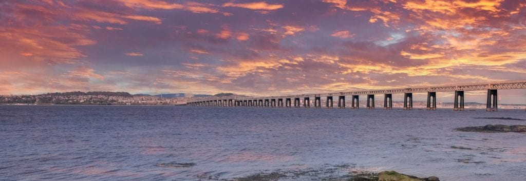 An image of Dundee's Rail Bridge